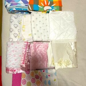 Lot of baby blankets